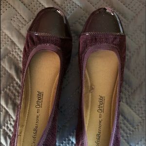Women’s Croft and Barrow Ortholite ballet flats